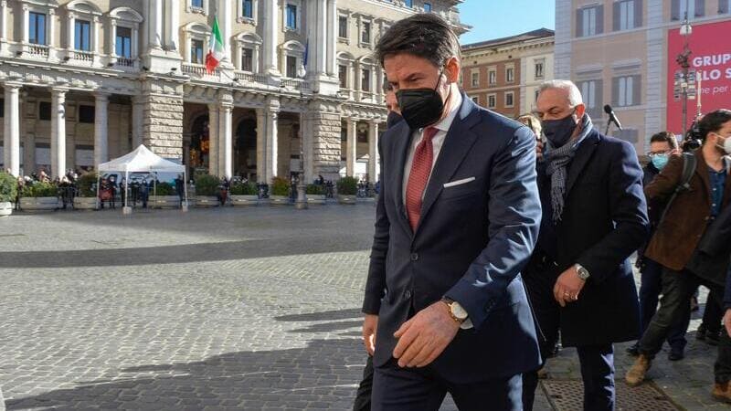 incontro tra Conte e Draghi_