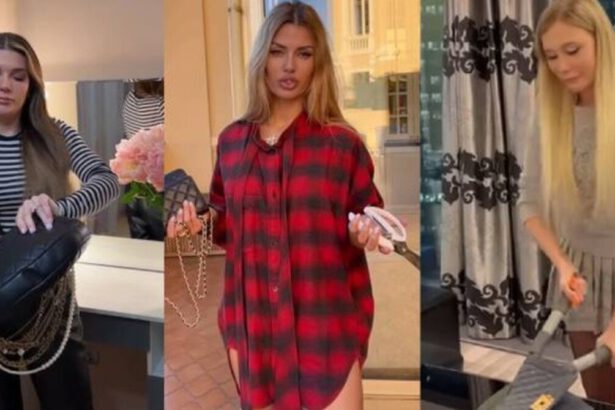 Influencer russe tagliano le loro borse Chanel per protestare contro la russofobia 11
