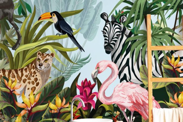 La jungla in casa, le vacanze alternative con la carta da parati 7