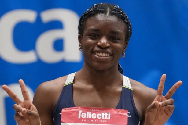 Kelly Doualla la più veloce di sempre, battuto il record europeo under 18 19