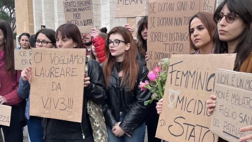 Non più silenzio, i giovani contro la violenza di genere ora vogliono fare rumore: "Giulia ti vogliamo bene" 1