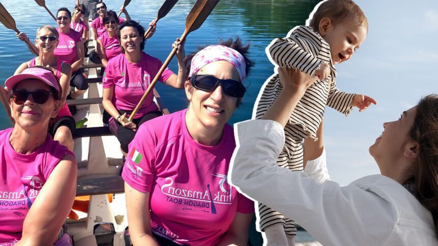 Mamme in canoa contro il tumore al seno: "Lo sport aiuta a rimettersi in gioco dopo le cure" 1