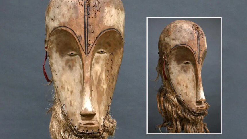 Una maschera africana ritrovata in soffitta è stata venduta a 150 euro: vale 4 milioni 1