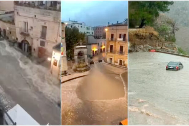 L'emergenza climatica colpisce Matera, la città si rimbocca le maniche: "Salvati due ragazzi e un turista" 19