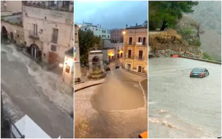 L'emergenza climatica colpisce Matera, la città si rimbocca le maniche: "Salvati due ragazzi e un turista" 1