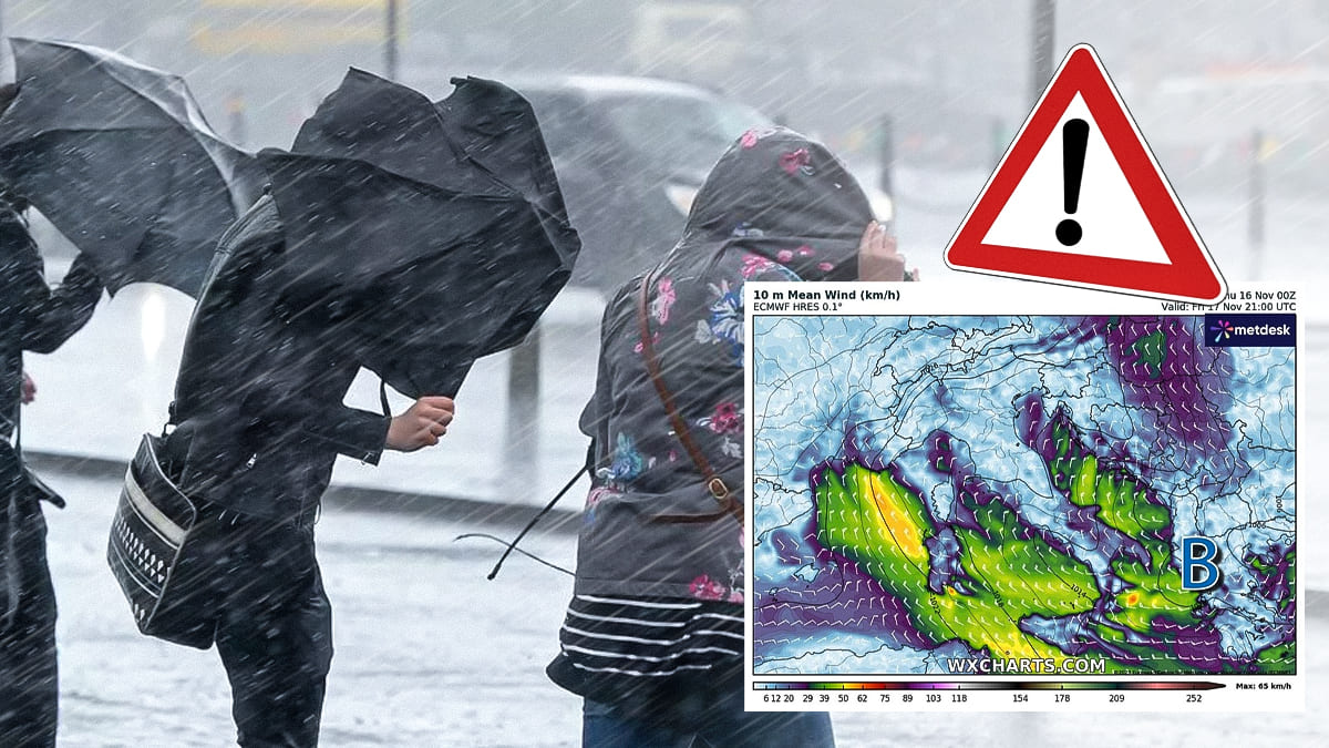 Meteo, forte vento e temperature che toccheranno lo zero: cosa succederà in questi giorni? 1