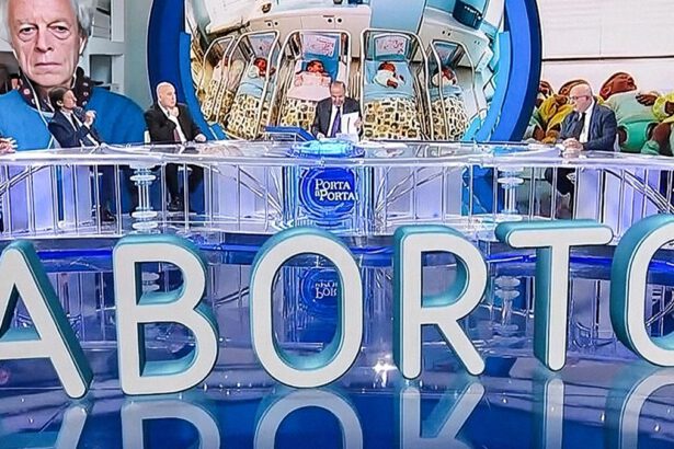 Si parla di aborto da Vespa, ma in studio solo uomini: violato codice etico? La risposta di Porta a Porta 5