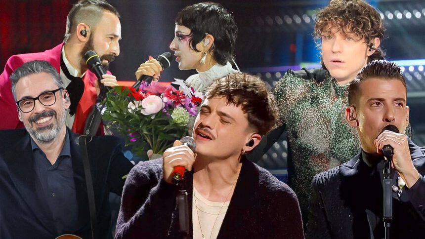 Sanremo, terza serata: Brunori resta in Top 5, l'Ariston promuove Gabbani e Olly 1