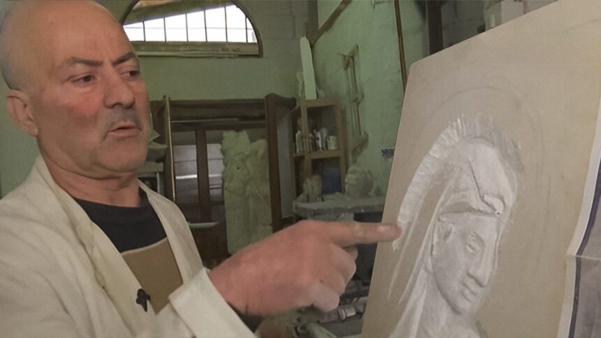 Madonna di Trevigo, lo scultore: "Ecco il trucco per far piangere le statue" 1