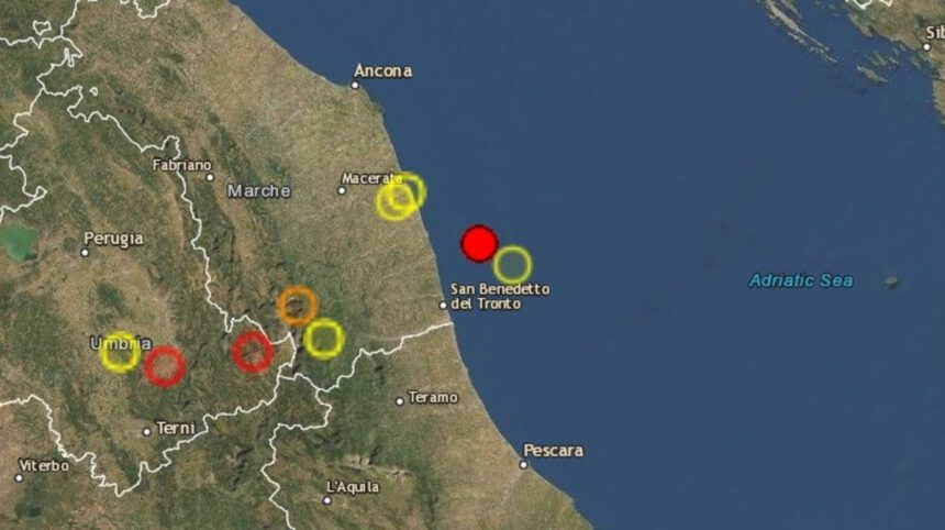 Terremoto 4.1 tra Abruzzo e Marche: "Soccorso un cittadino, sospesa linea ferroviaria" 2 Terremoto 4.1 tra Abruzzo e Marche: "Soccorso un cittadino, sospesa linea ferroviaria" 1