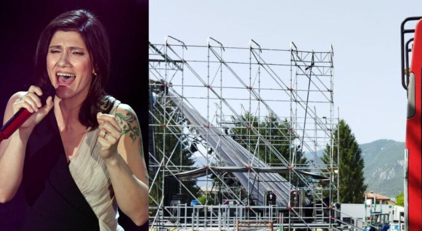 Concerto Elisa, cade la tettoia poco prima dell'evento: due feriti a Bassano del Grappa 2 Concerto Elisa, cade la tettoia poco prima dell'evento: due feriti a Bassano del Grappa 1