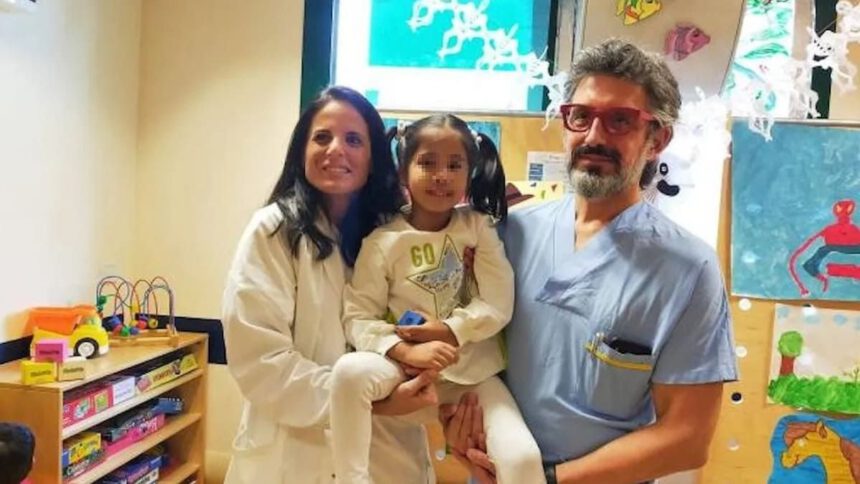 Intervento record, bimba di 6 anni salva: asportato tumore cerebrale dal naso 1