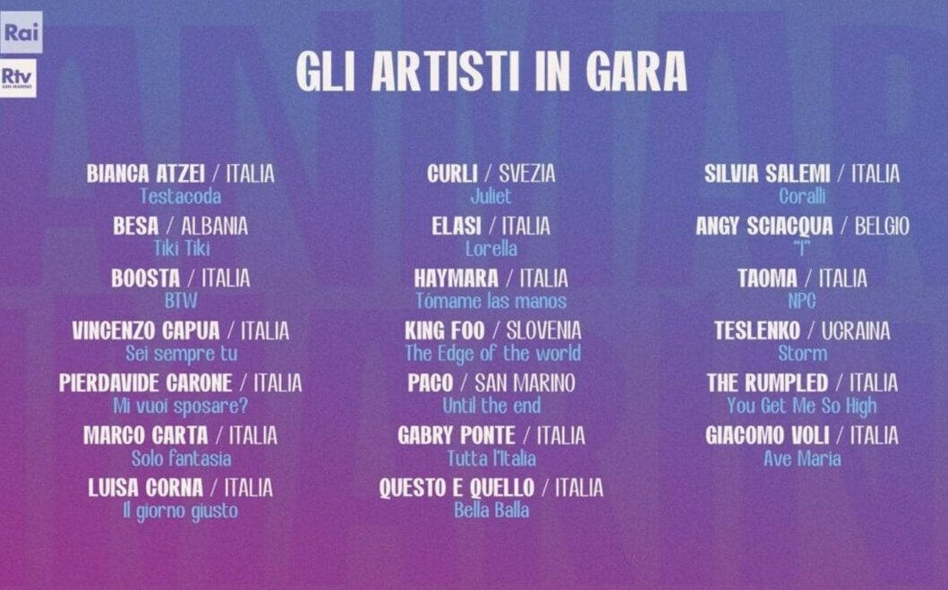 Una voce per San Marino, chi rappresenterà il Titano all'Eurovision? 3