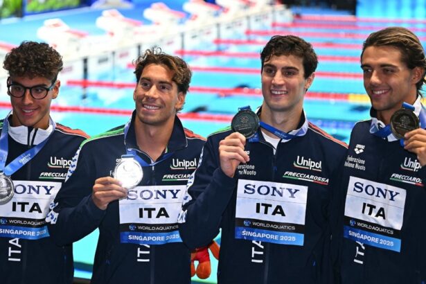 Argento ai Mondiali di Nuoto per il quartetto azzurro: “Abbiamo nuotato un tempo incredibile” 15