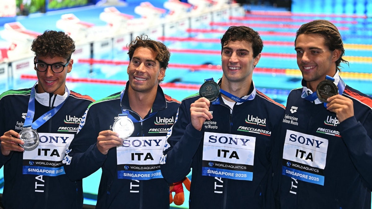 Argento ai Mondiali di Nuoto per il quartetto azzurro: “Abbiamo nuotato un tempo incredibile” 19
