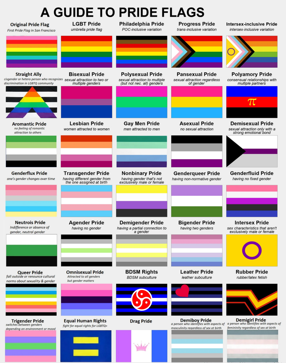 bandiere dell'orgoglio LGBTQIAPK