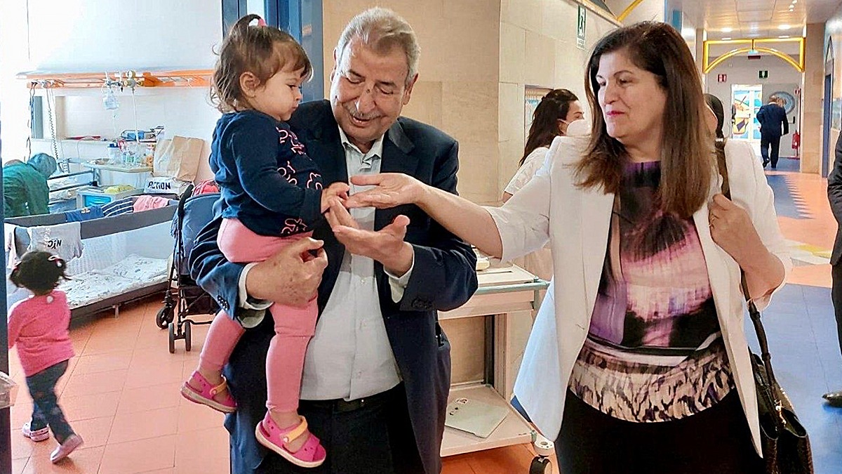 Da Gaza a Roma per salvare sua figlia: "L'italia ci aiuta davvero" 1