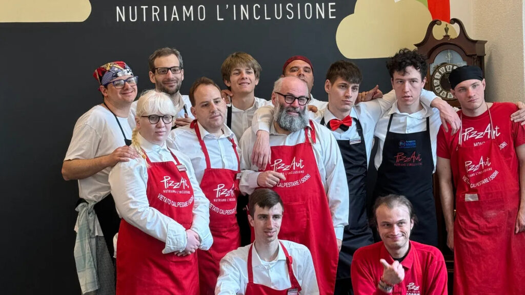 Premio Cuore Visionario a Nico Acampora di PizzAut, tra i 25 Top Chef d'Italia 3