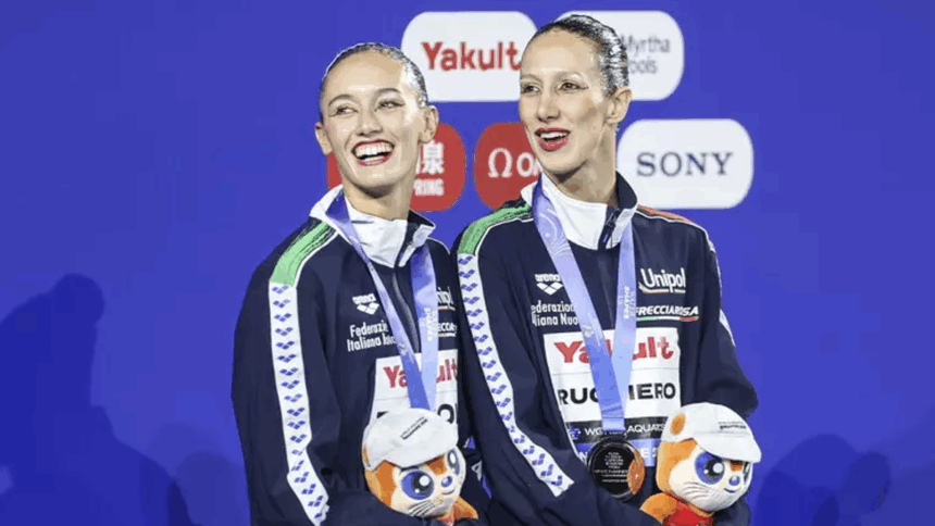 Enrica Piccoli e Lucrezia Ruggiero, argento nel nuoto artistico: frutto di lavoro e passione 1