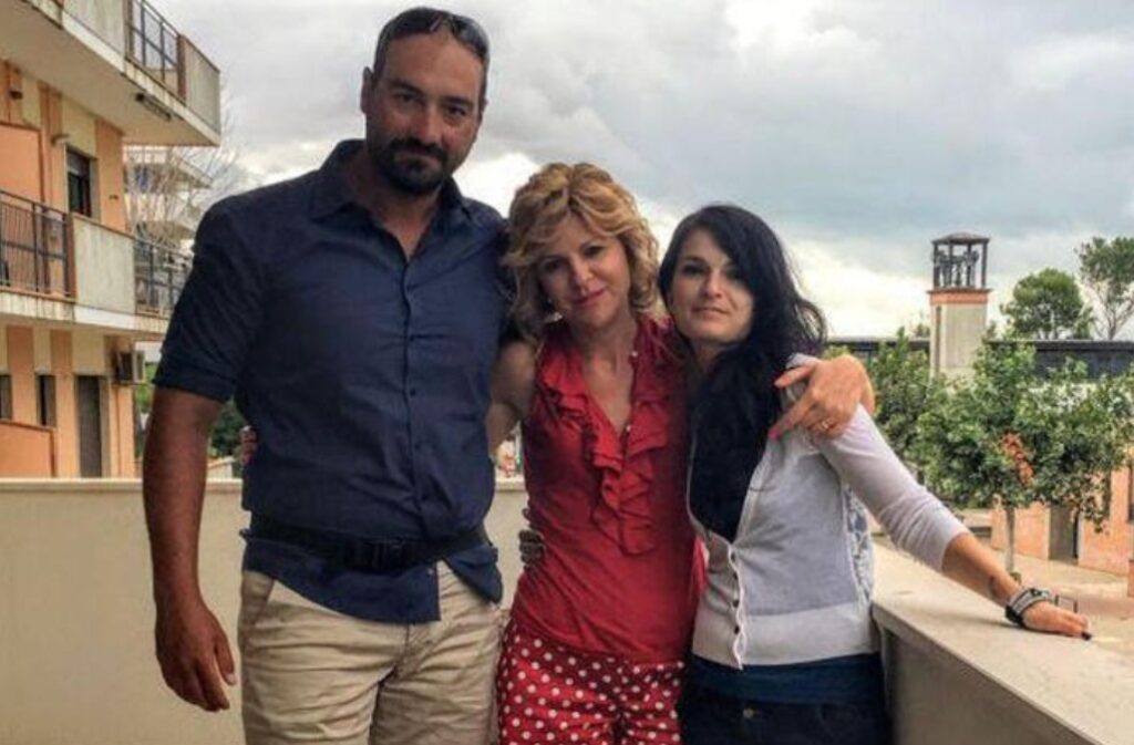 Renato, Cinzia e Wania per le nozze.