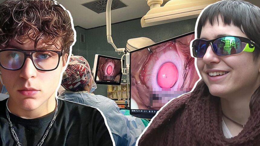 A Torino un intervento dona l'iride a due fratelli affetti da malattia congenita 2 A Torino un intervento dona l'iride a due fratelli affetti da malattia congenita 1