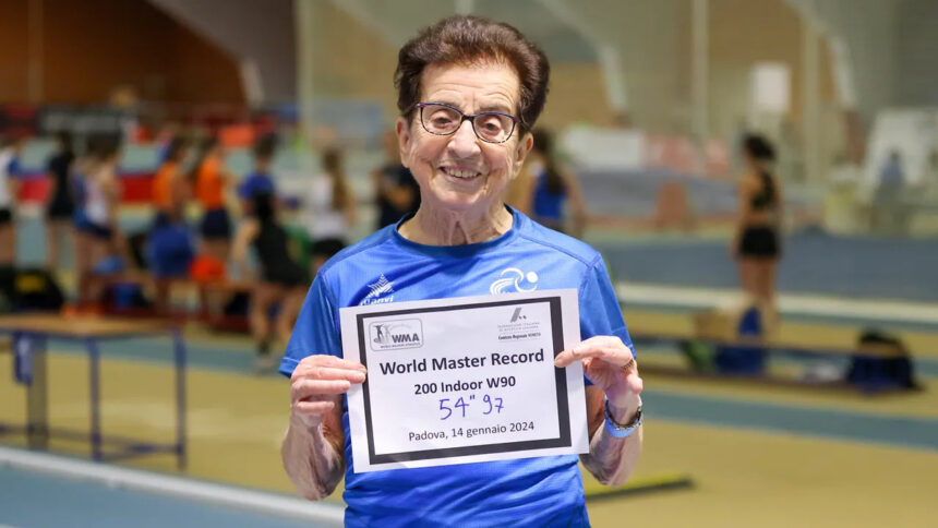 Emma Mazzenga a 92 anni corre come una ventenne: "Il segreto è non fermarsi mai" 1