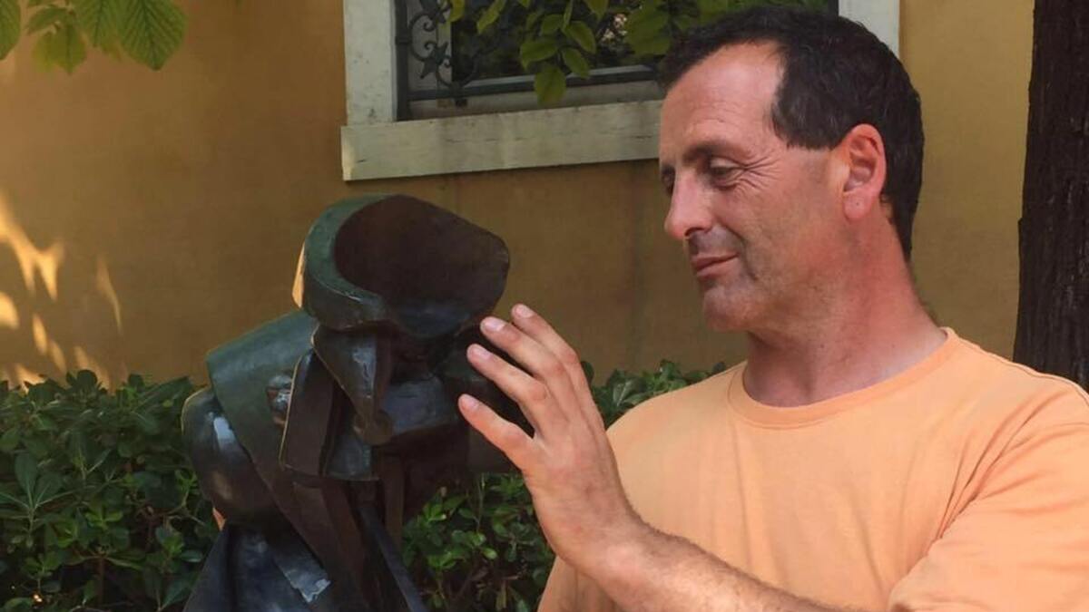 L'arte accessibile dello scultore cieco Tagliaferri: "Le mie opere nascono dal sesto senso" 13