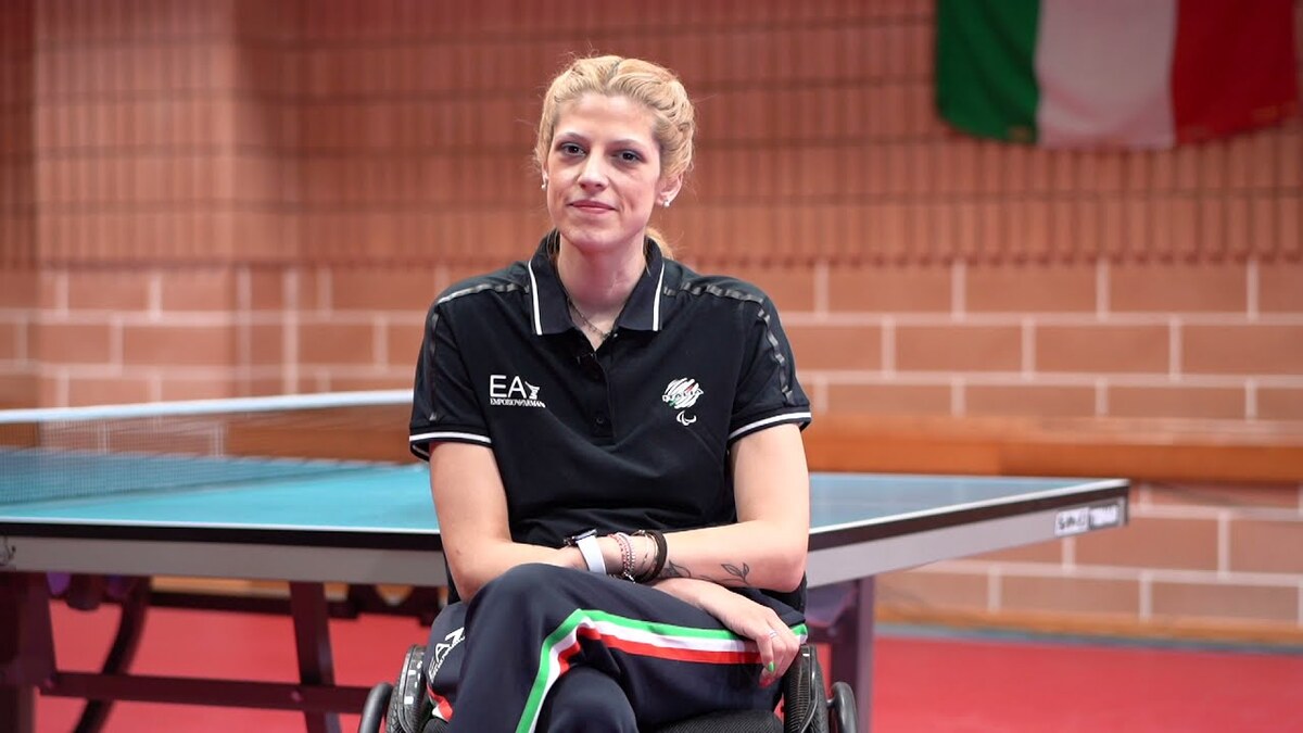 Chi è Giada Rossi, la tennistavolista ambassador delle Paralimpiadi Invernali 17
