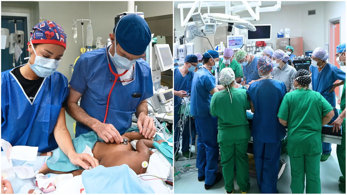 Gemelle siamesi separate a Genova dopo 12 ore d'intervento, coinvolti 50 medici 3