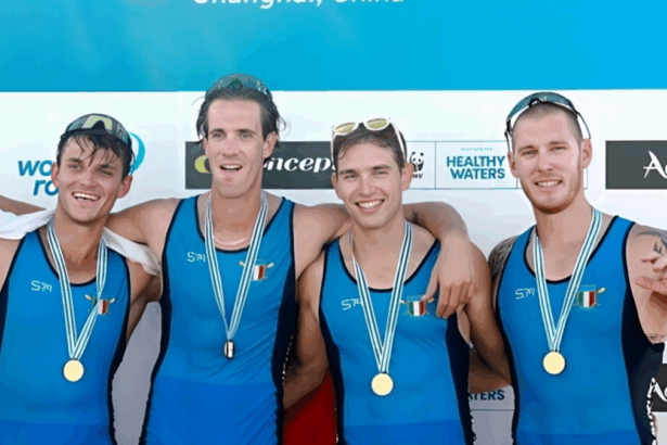 Mondiali di canottaggio, Italia d'oro nel quattro di coppia maschile dopo 7 anni 10