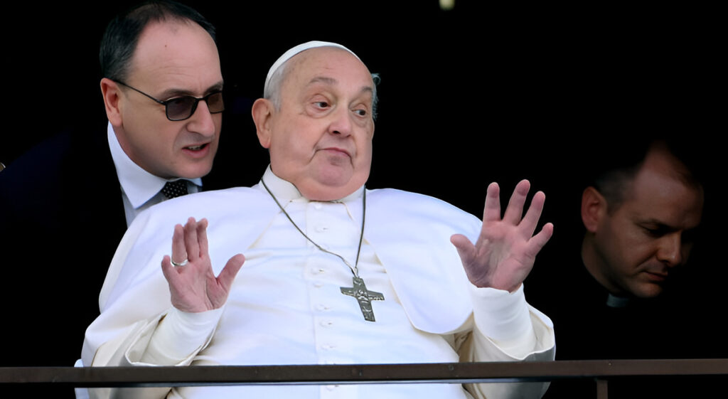 papa francesco e massimiliano strappetti