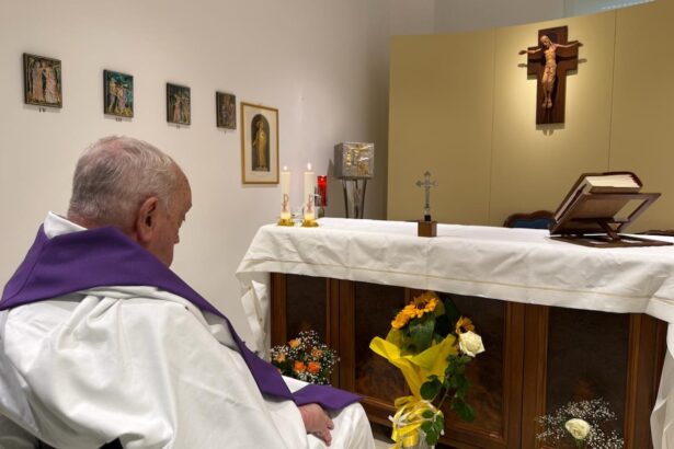 Papa Francesco, diffusa la prima foto dal ricovero: "Non riceve visite, ma lavora" 18