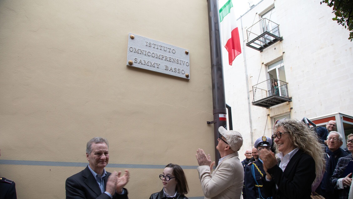 La scuola intitolata a Sammy Basso oggi: "Sei stato un maestro di vita" 3
