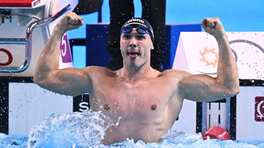 Cerasuolo storico ai Mondiali: è il primo italiano a vincere l'oro nei 50 rana 3