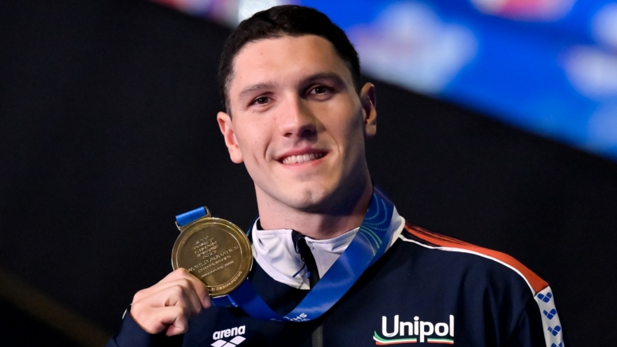 Cerasuolo storico ai Mondiali: è il primo italiano a vincere l'oro nei 50 rana 13