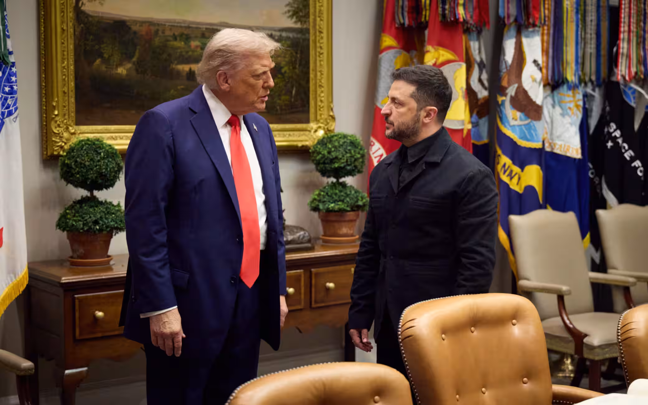 Trump e Zelensky alla Casa Bianca: "Buone possibilità di porre fine alla guerra" 4 Trump e Zelensky alla Casa Bianca: "Buone possibilità di porre fine alla guerra" 3