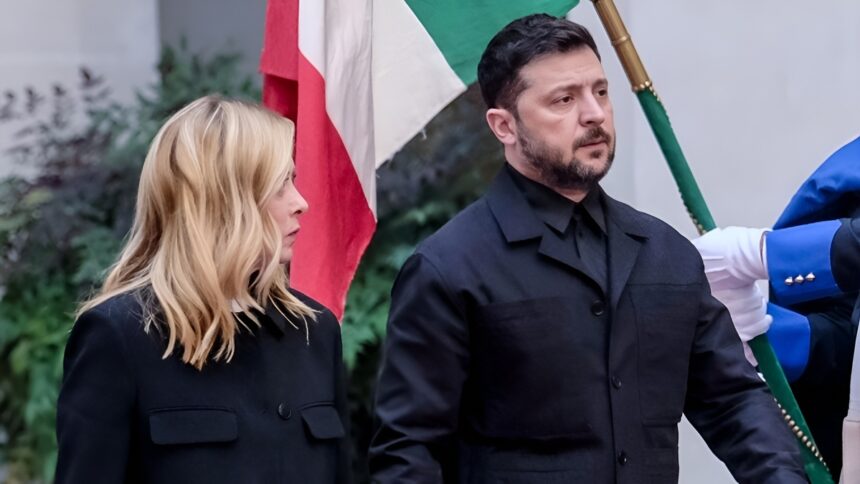 Incontro Zelensky-Meloni: "Colloquio approfondito sulla situazione diplomatica" 1