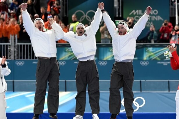 Azzurri oro nello speed skating