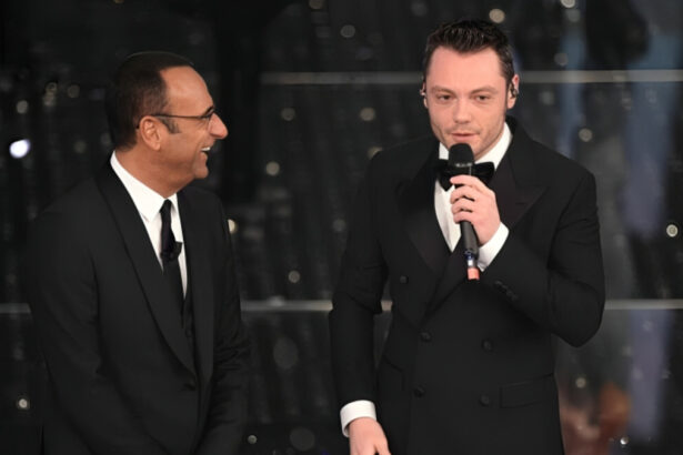 Sanremo 2026, Carlo Conti e Tiziano Ferro