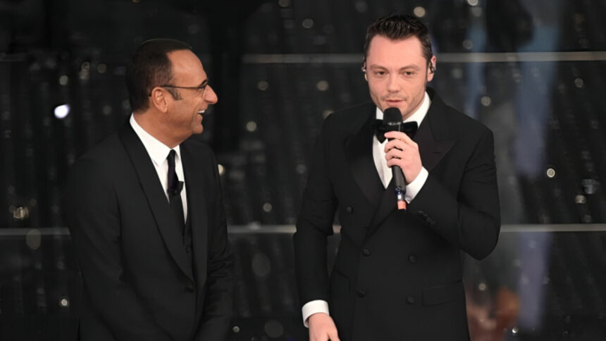 Sanremo 2026, Carlo Conti e Tiziano Ferro
