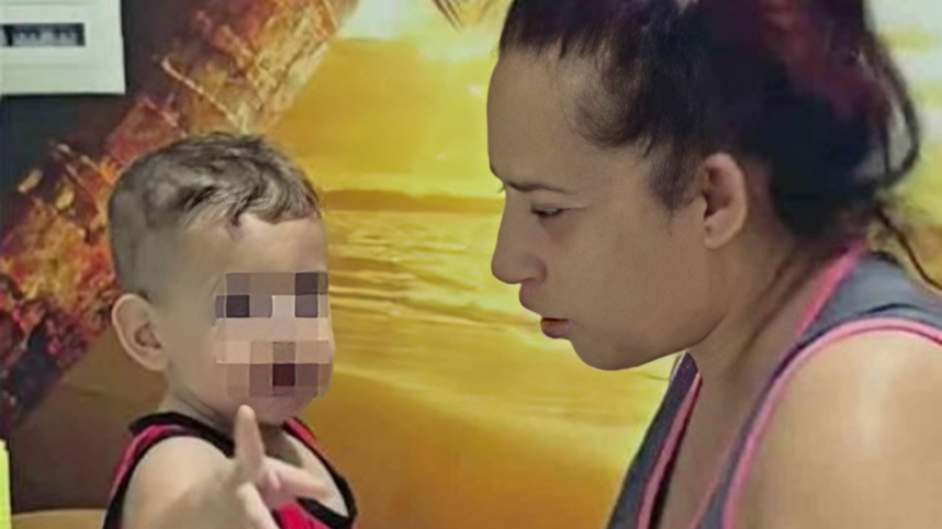 bimbo cuore bruciato