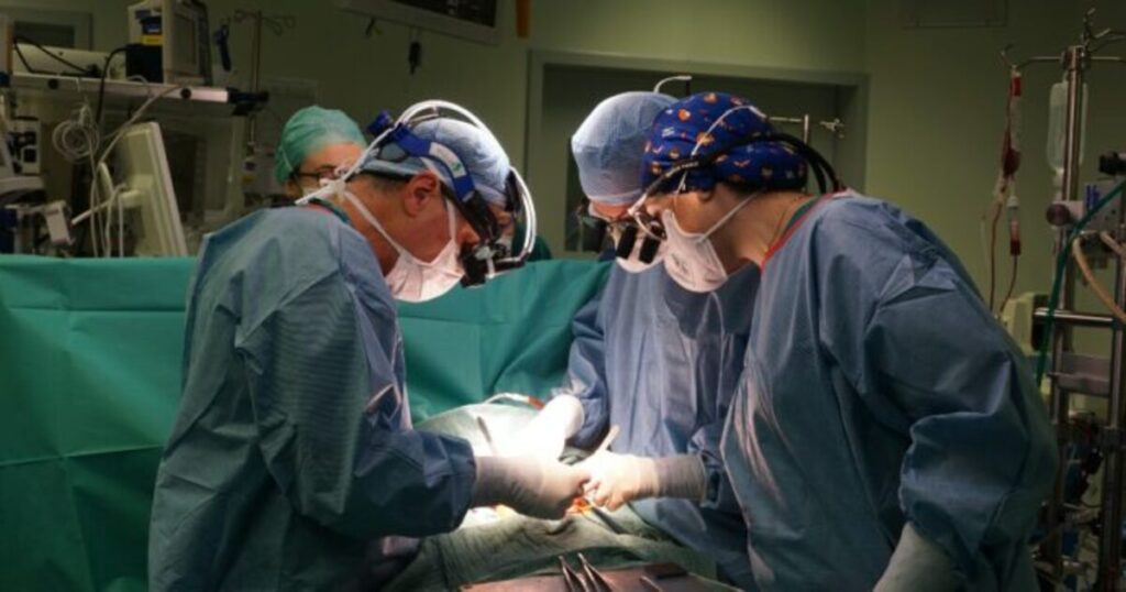 Intervento alle Molinette di Torino