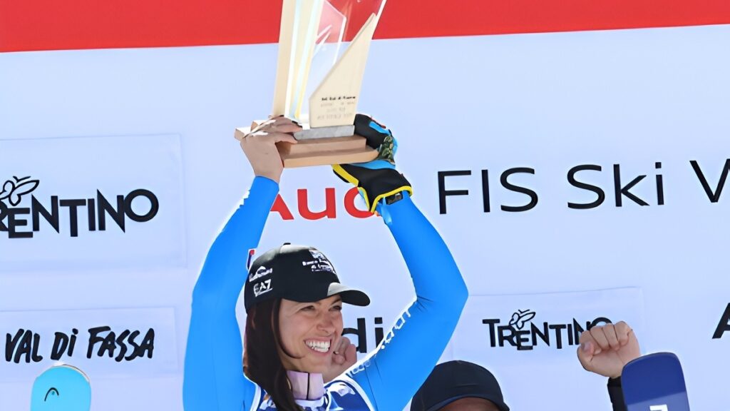 Elena Curtoni, vincitrice del SuperG in Coppa del Mondo