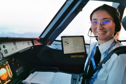 linda calistri giovane pilota