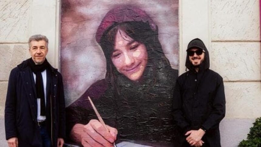 murale tvboy giulia cecchettin