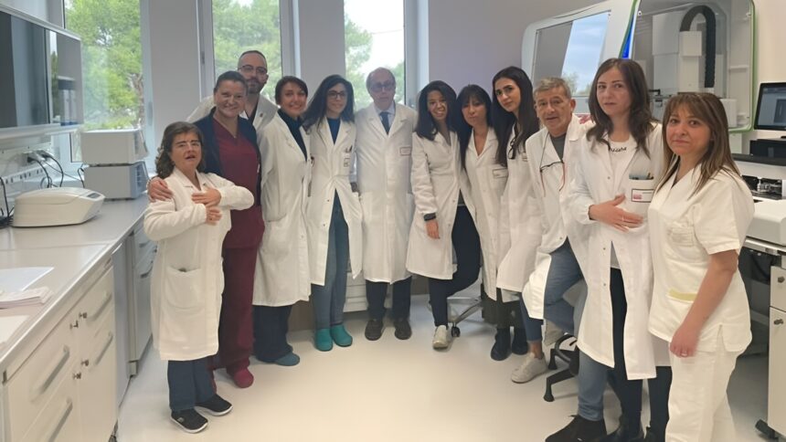 neonata salvata da cecità