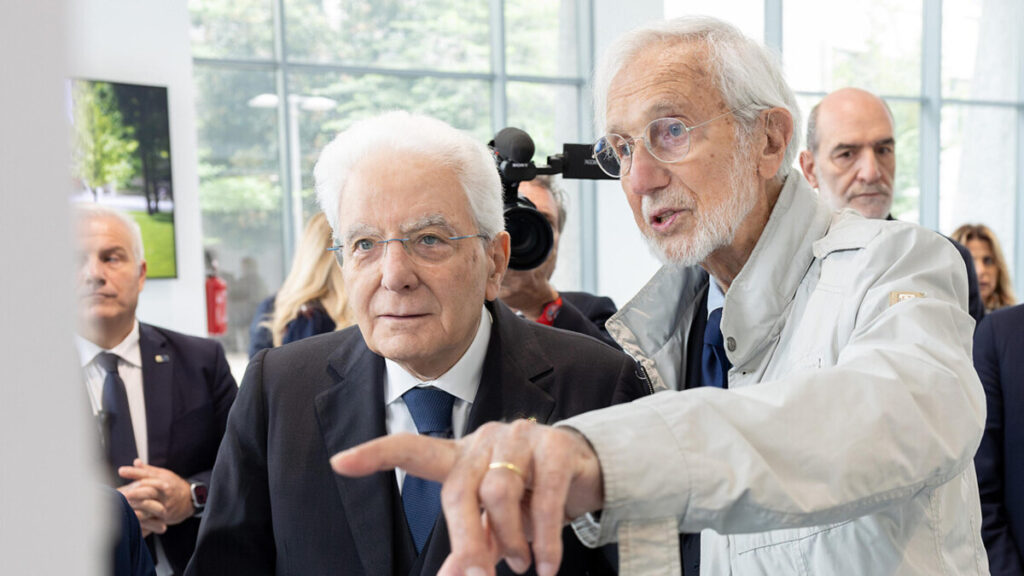 Mattarella alla Fondazione Renzo Piano