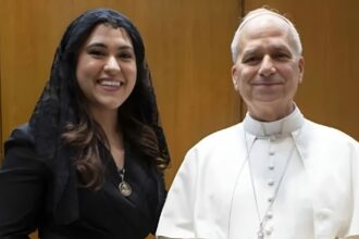 Maria Montserrat e papa leone