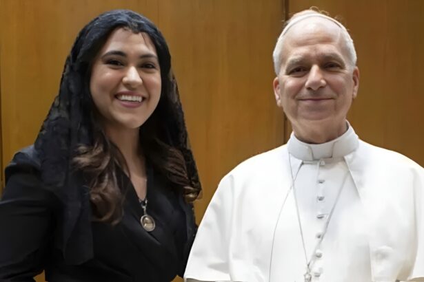 Maria Montserrat e papa leone