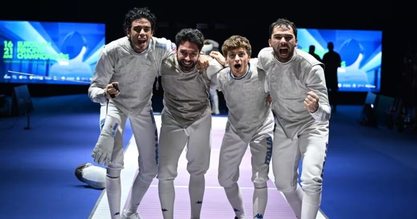 Europei di scherma, l'Italia è oro anche nel fioretto maschile a squadre: trionfo nel medagliere 1 europei di scherma